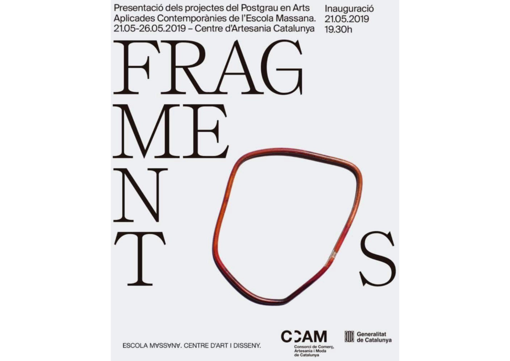 2019 Fragments Exhibit, Barcelona, Spain