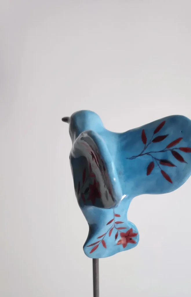 NOYA, Diane von Furstenberg-Rollins from "Timeless" series, 2026, Glazed ceramic, 43x12x11 cm